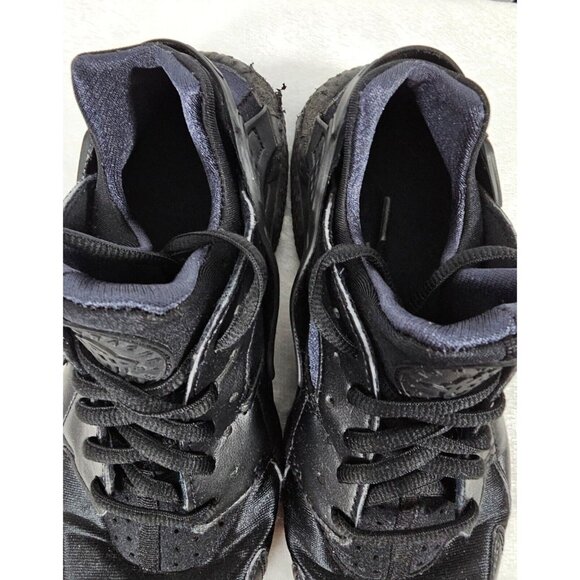 Size 8.5 - Nike Air Huarache Run Triple Black-634835-012 - Picture 3 of 9